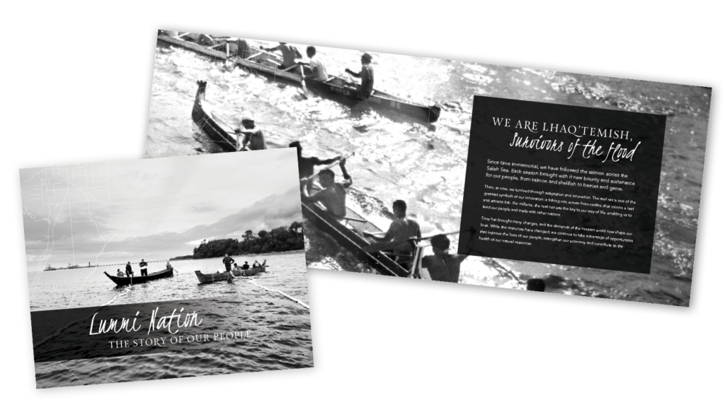 Image of Lummi Nation booklet: The Story of Our People