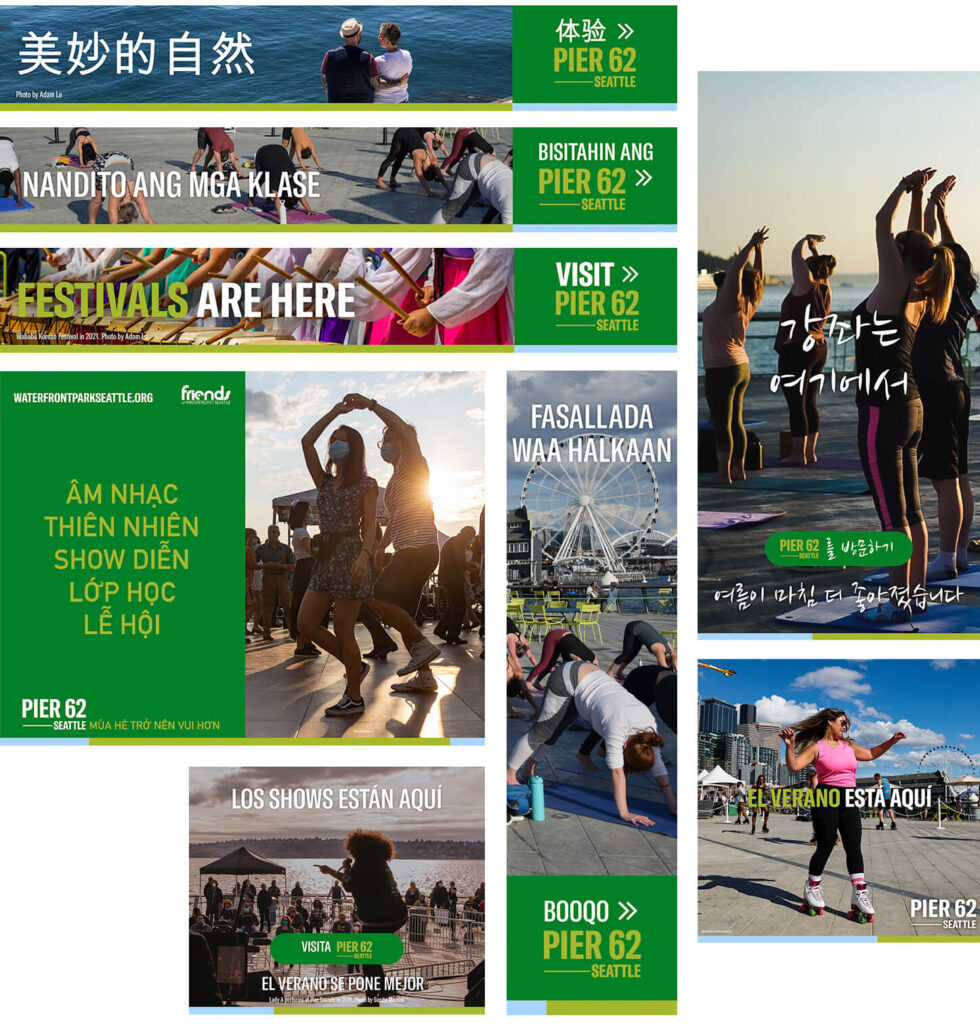 Friends Of The Waterfront Case Study Collage